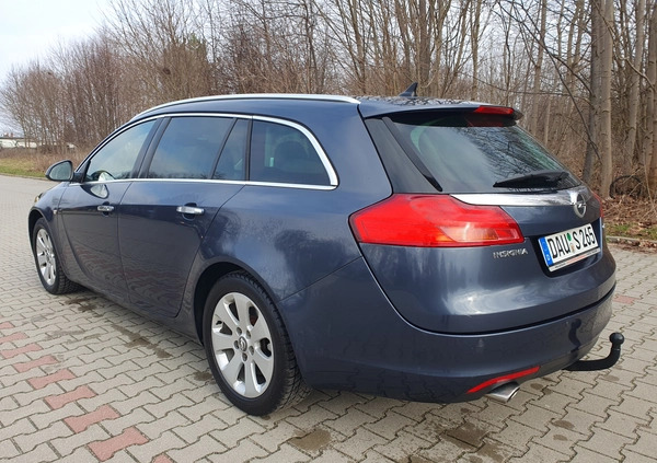 Opel Insignia cena 24900 przebieg: 238000, rok produkcji 2010 z Nidzica małe 781